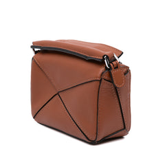 Nano Calfskin Puzzle Satchel