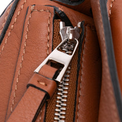 Nano Calfskin Puzzle Satchel