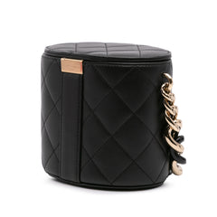 Mini Lambskin Elegant Chain Vanity Case