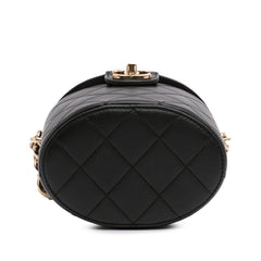 Mini Lambskin Elegant Chain Vanity Case