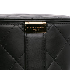 Mini Lambskin Elegant Chain Vanity Case