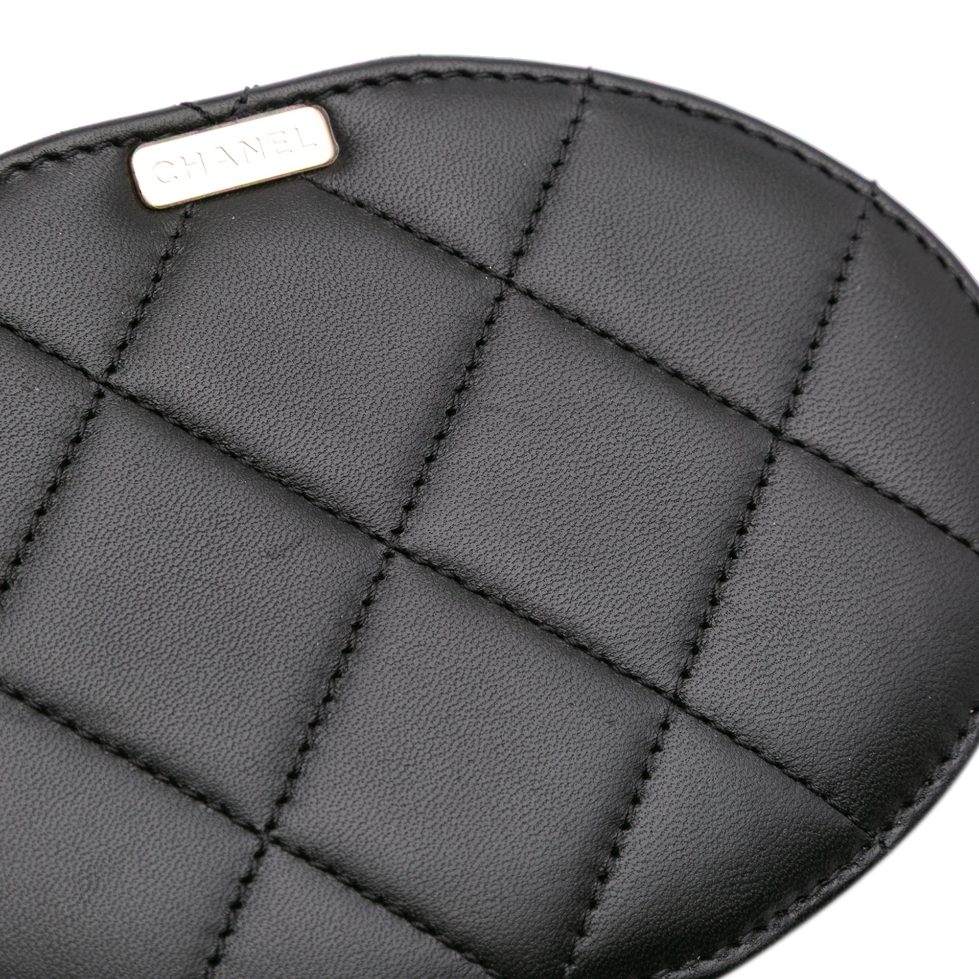 Mini Lambskin Elegant Chain Vanity Case