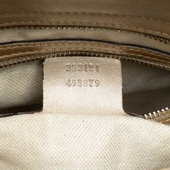 Small Guccissima Bree Satchel