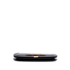Leather Greca Goddess Clutch