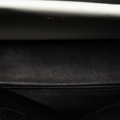 Large Saffiano Cuir Double Satchel