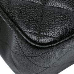 Jumbo Classic Caviar Double Flap