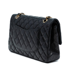 Medium Classic Lambskin Double Flap