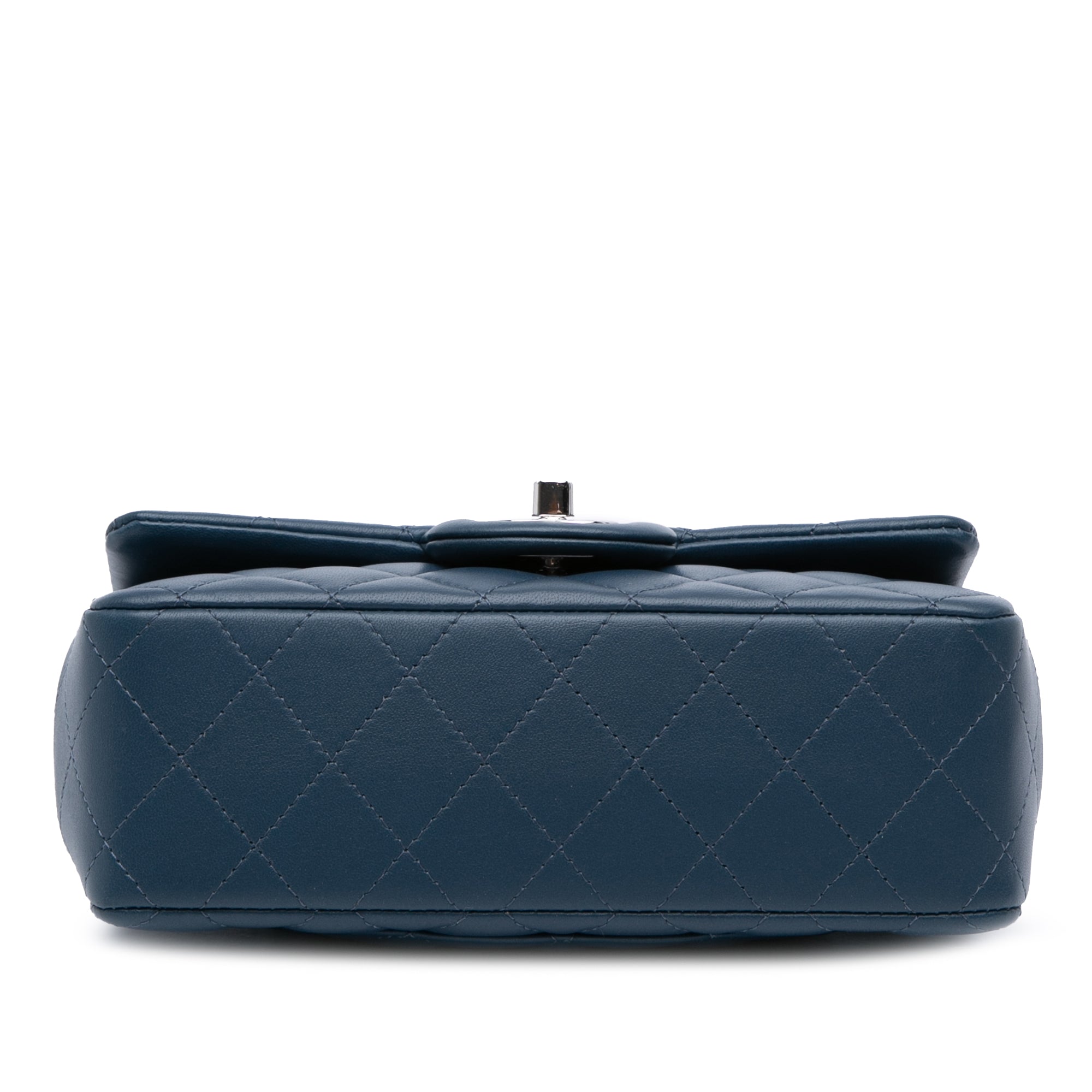 Mini Rectangular Classic Lambskin Single Flap
