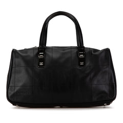 Lambskin Square Stitch Handbag_0