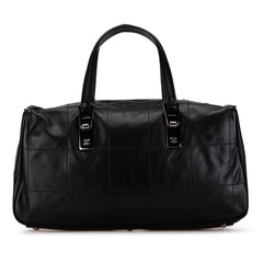 Lambskin Square Stitch Handbag_2