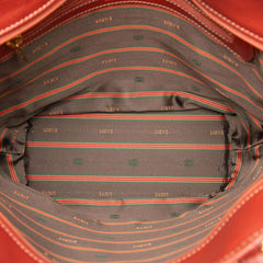 Leather Velazquez Twist Shoulder Bag