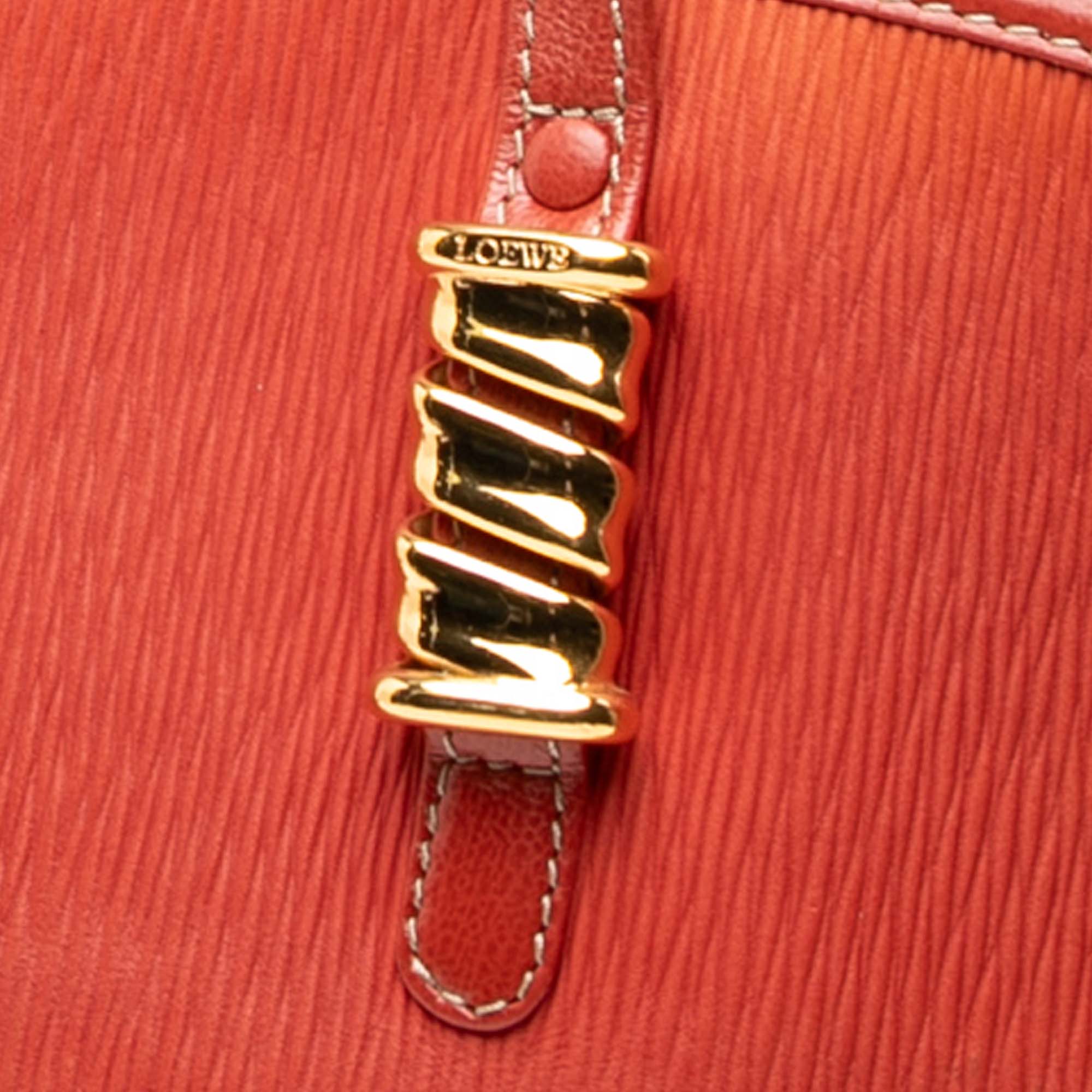 Leather Velazquez Twist Shoulder Bag