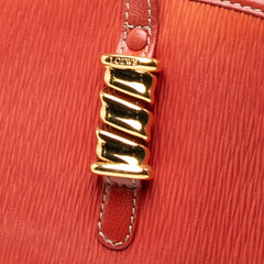 Leather Velazquez Twist Shoulder Bag