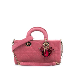 Medium Denim Macrocannage Lady D Joy
