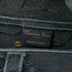 Canvas Embroidered Camouflage Saddle Bag