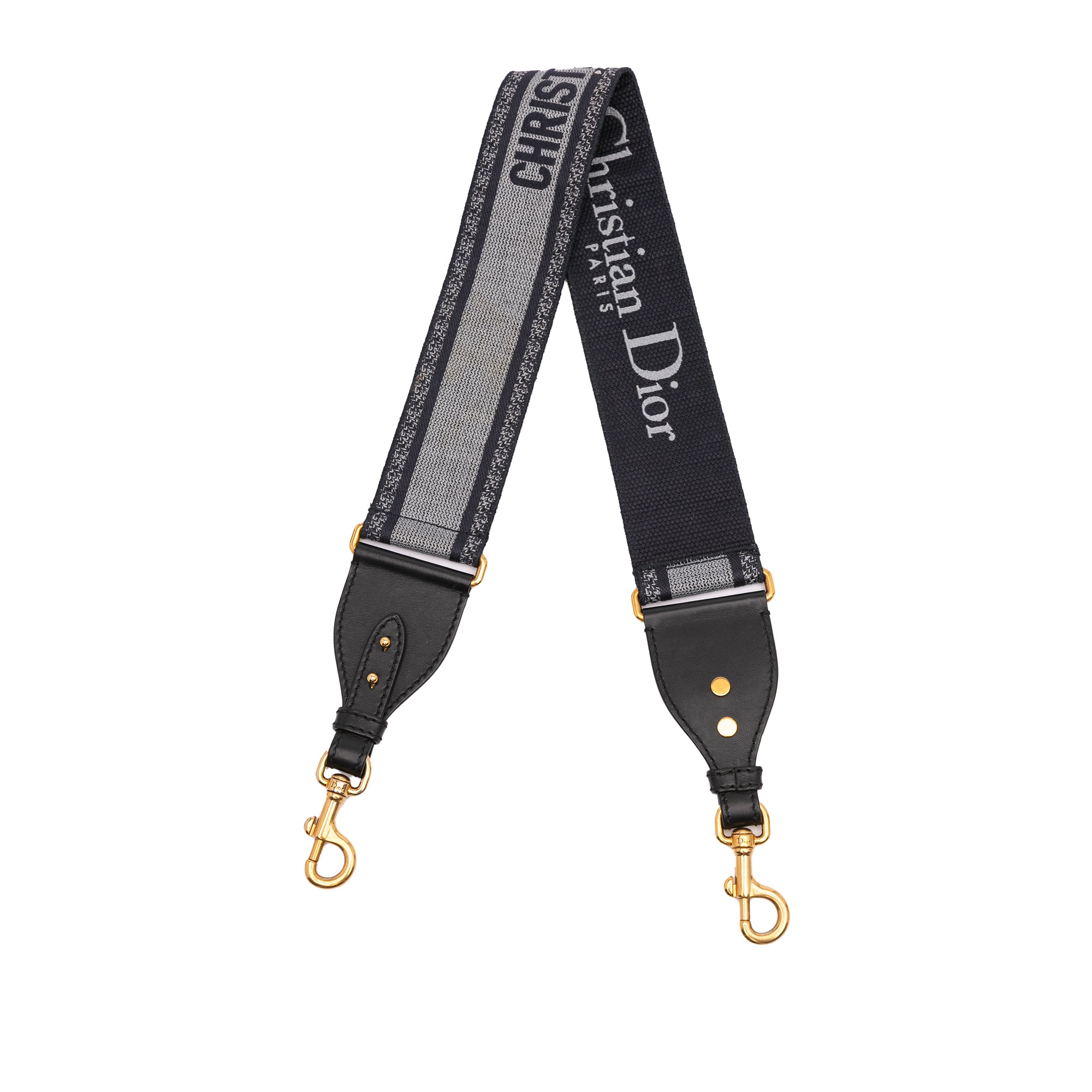 Embroidered Canvas Bag Strap