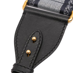 Embroidered Canvas Bag Strap