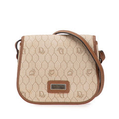 Honeycomb Coated Canvas Crossbody