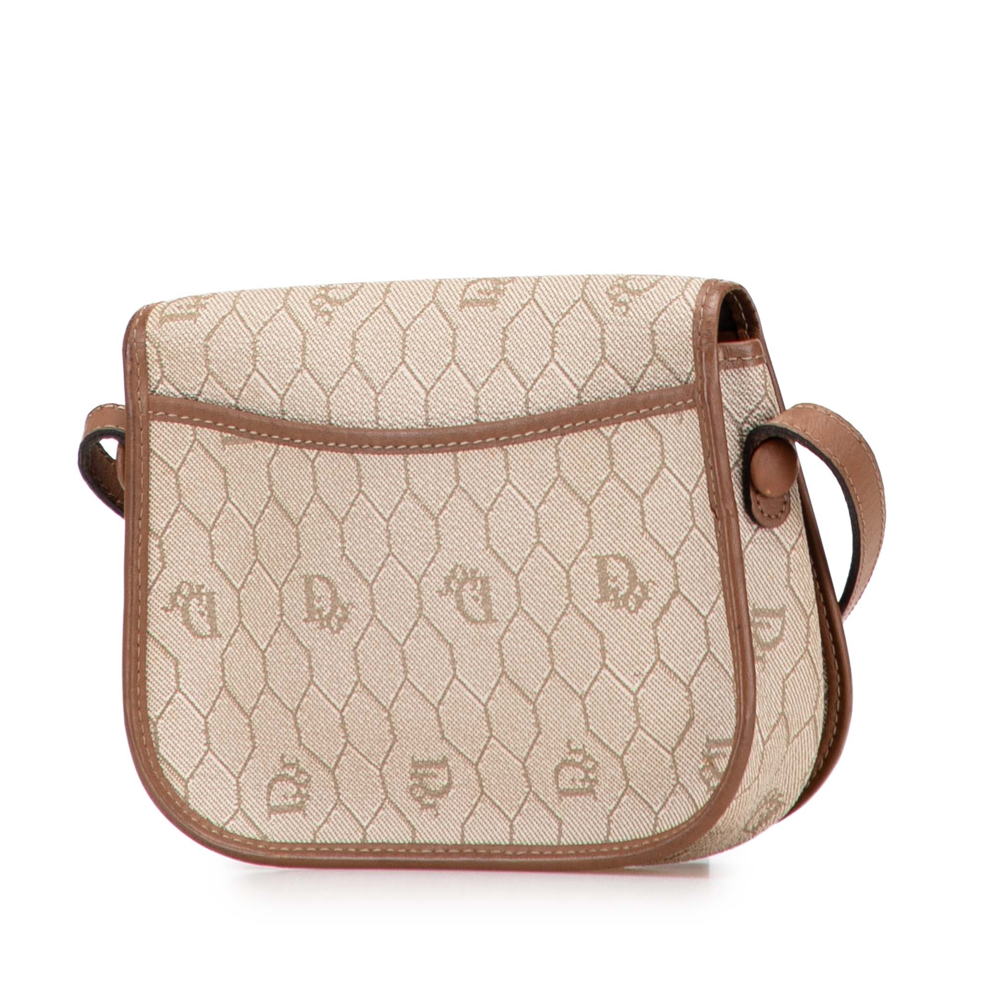 Honeycomb Coated Canvas Crossbody