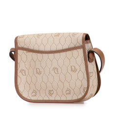 Honeycomb Coated Canvas Crossbody