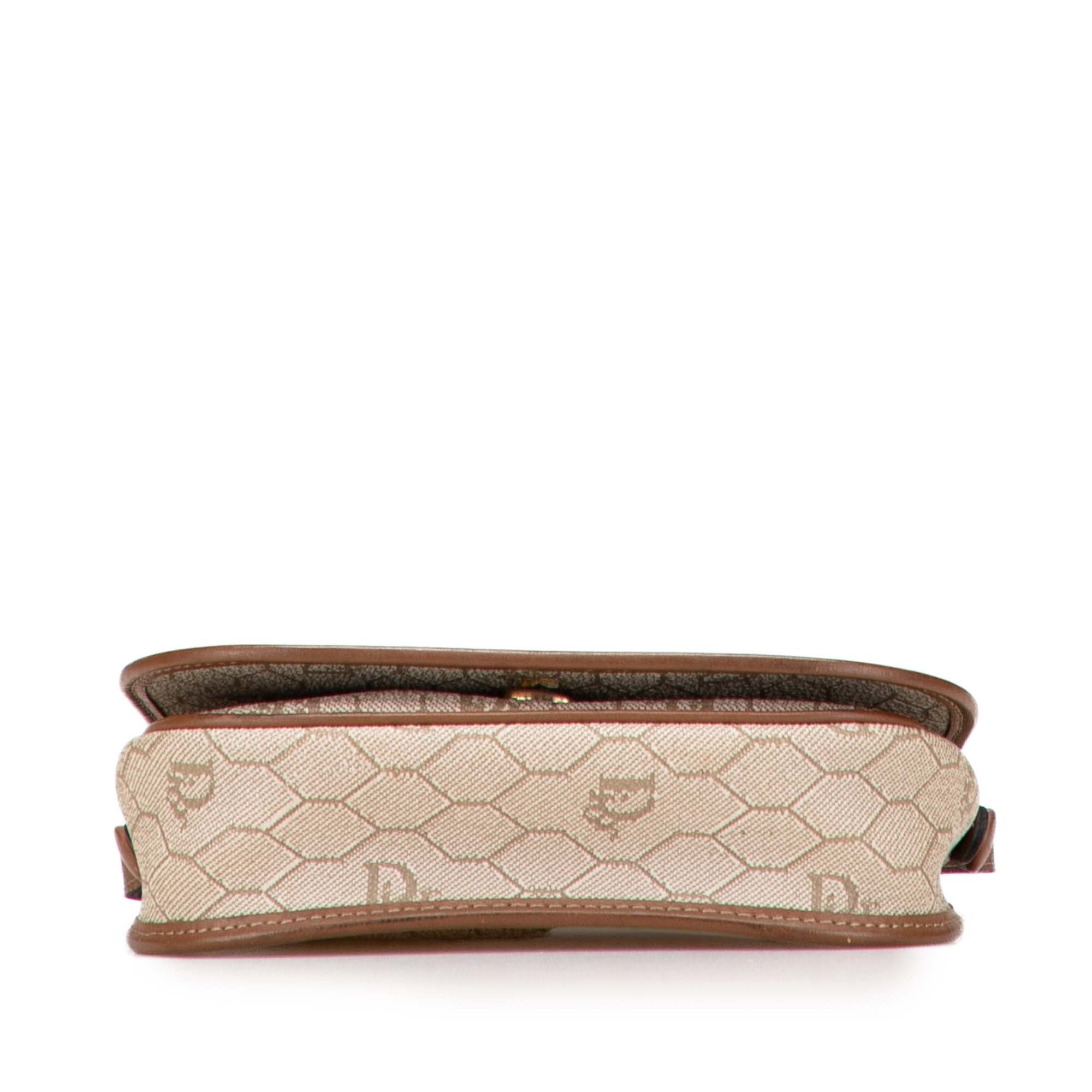 Honeycomb Coated Canvas Crossbody