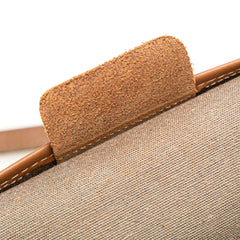 Honeycomb Coated Canvas Crossbody