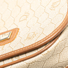 Honeycomb Coated Canvas Crossbody