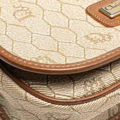 Honeycomb Coated Canvas Crossbody