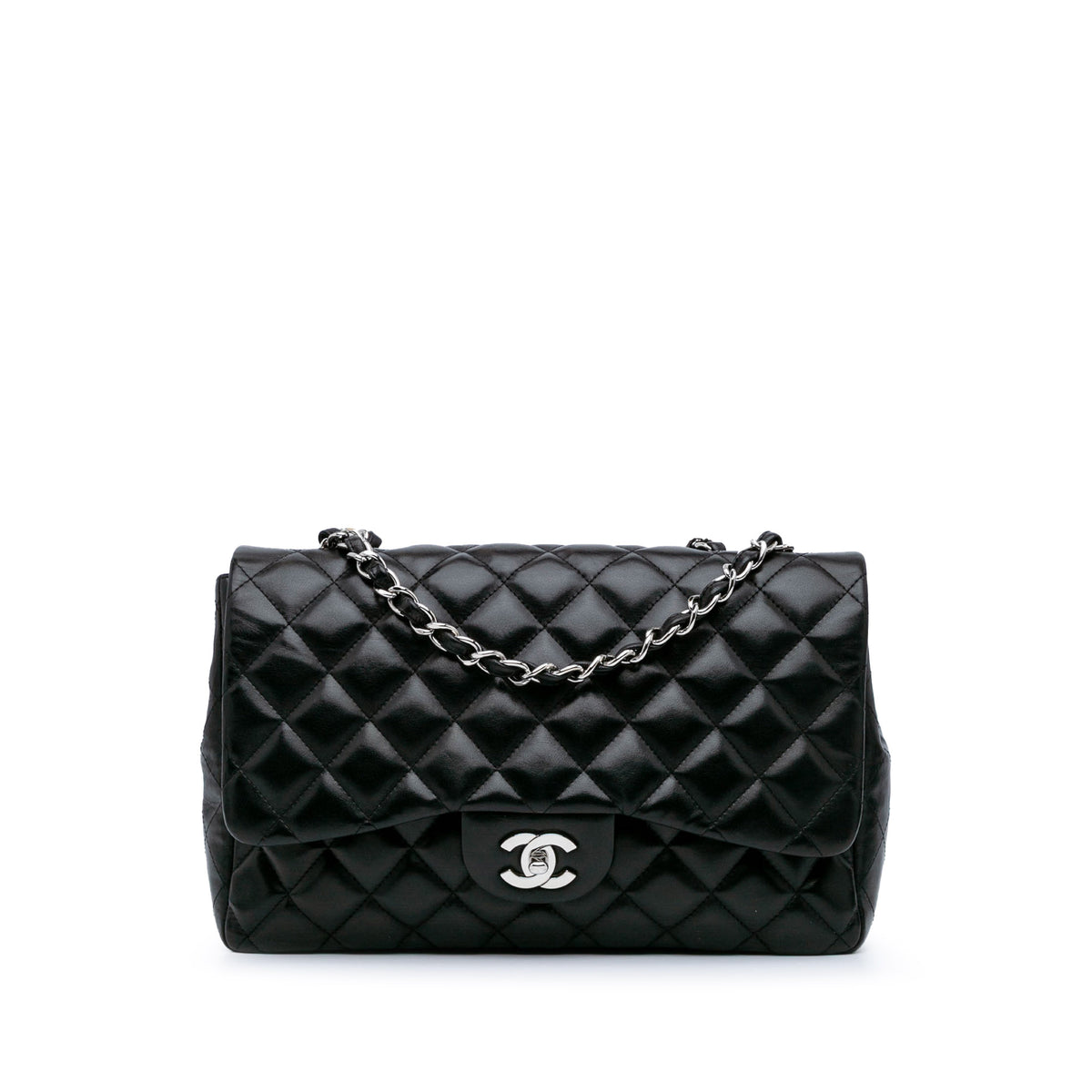 Jumbo Classic Lambskin Single Flap