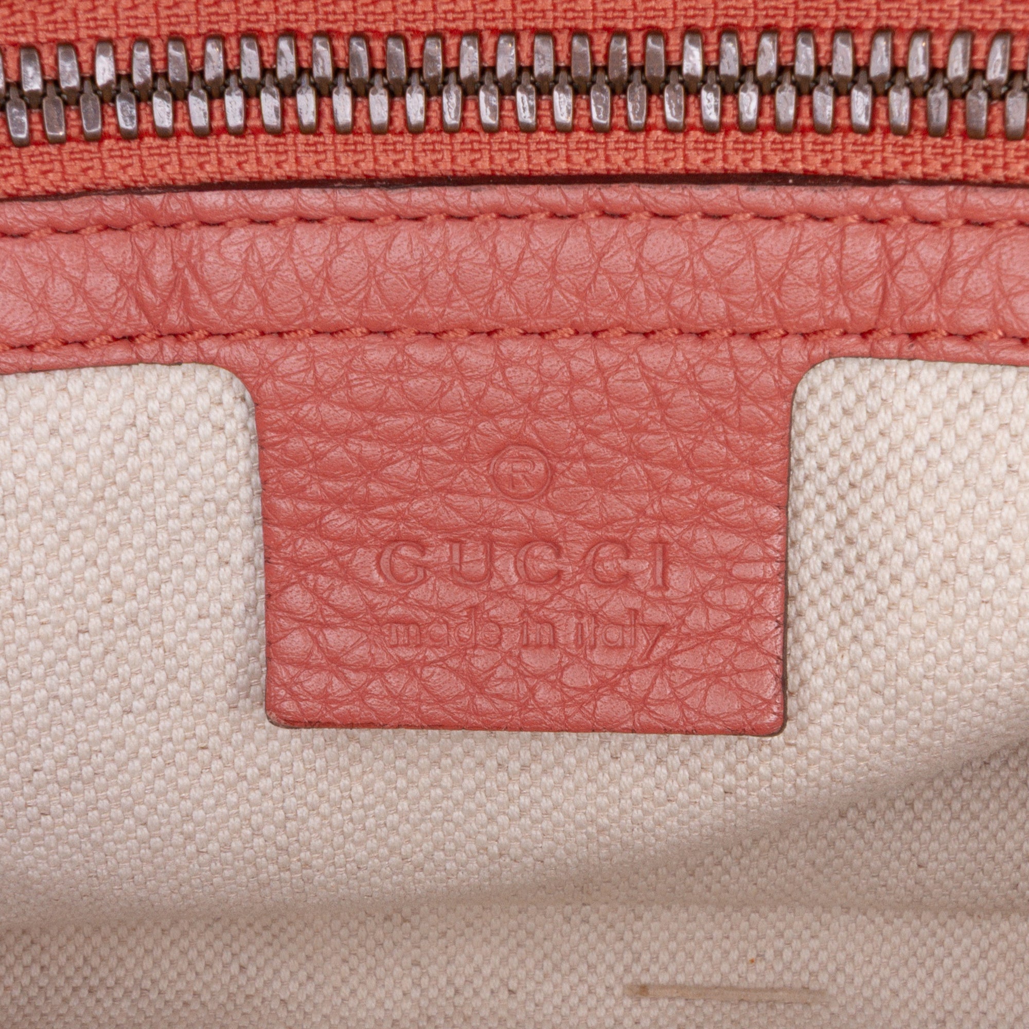 Medium Calfskin Bamboo Shopper Satchel