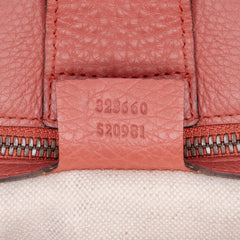 Medium Calfskin Bamboo Shopper Satchel