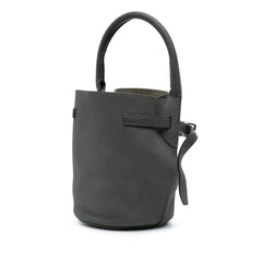 Nano Leather Big Bucket Bag