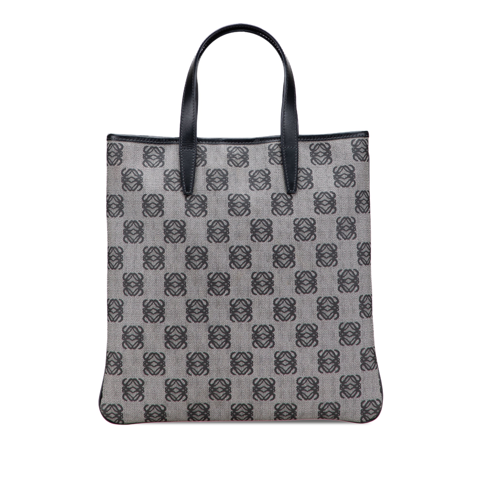 Anagram Coated Canvas Tote