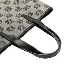 Anagram Coated Canvas Tote