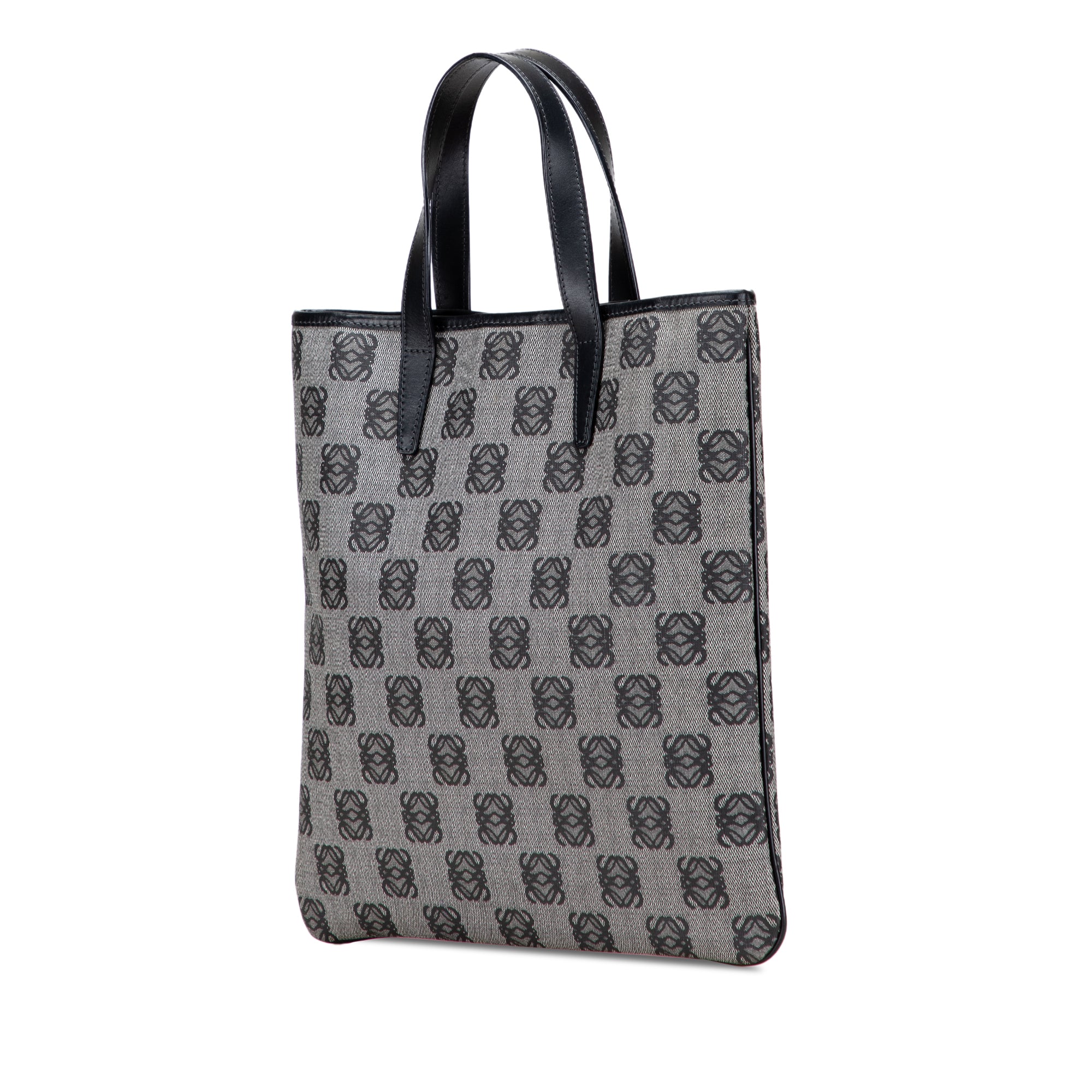 Anagram Coated Canvas Tote