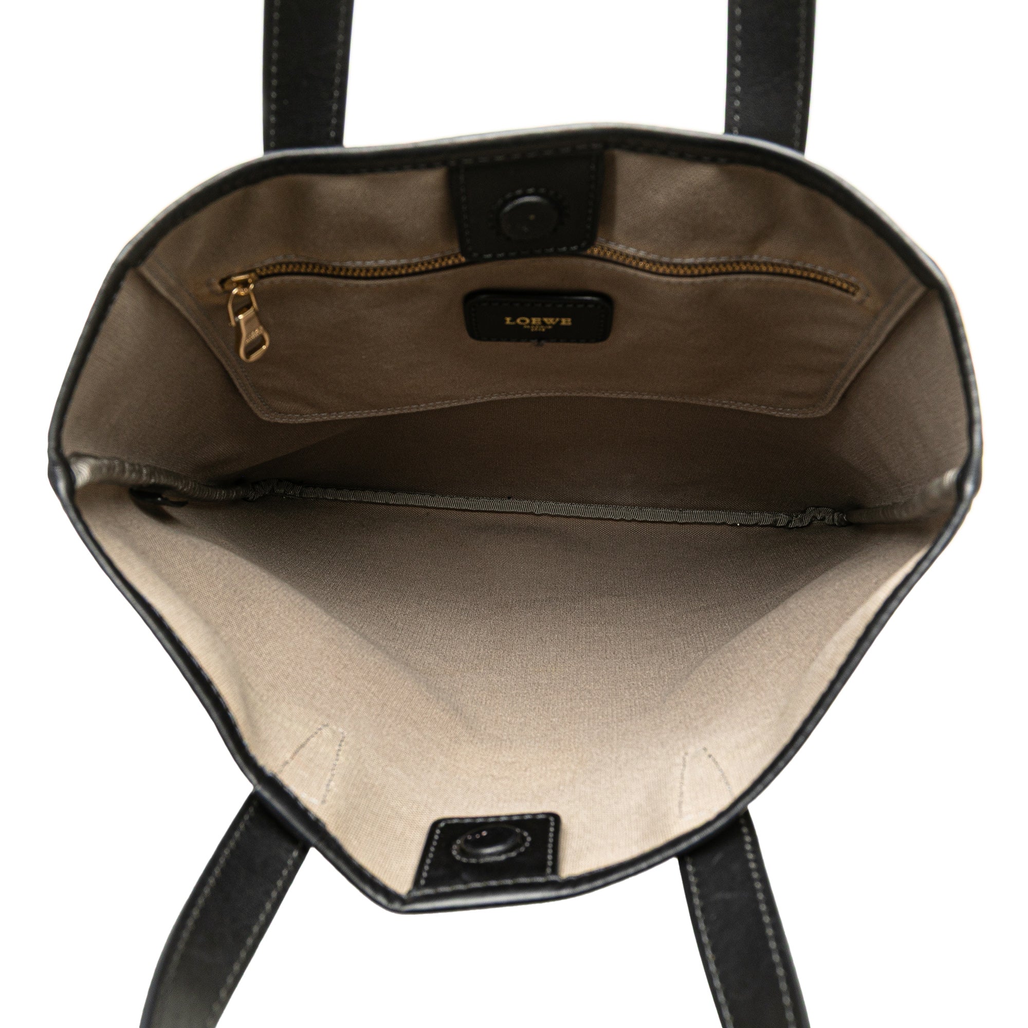 Anagram Coated Canvas Tote