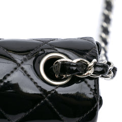 Mini Rectangular Classic Patent Single Flap