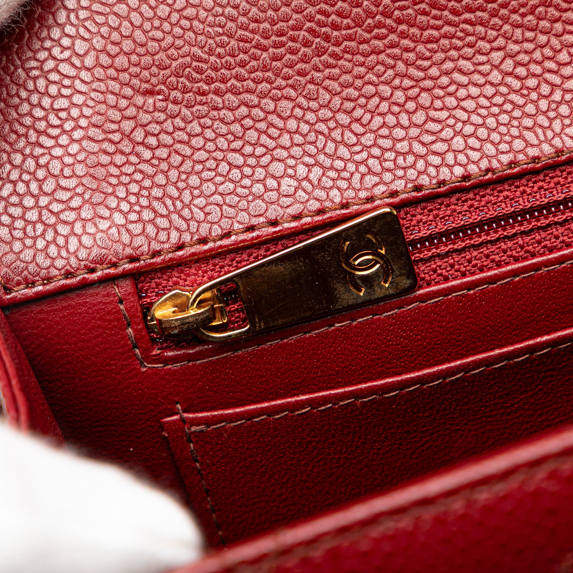 Reissue 2.55 Quilted Caviar Top Handle Flap