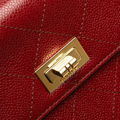 Reissue 2.55 Quilted Caviar Top Handle Flap
