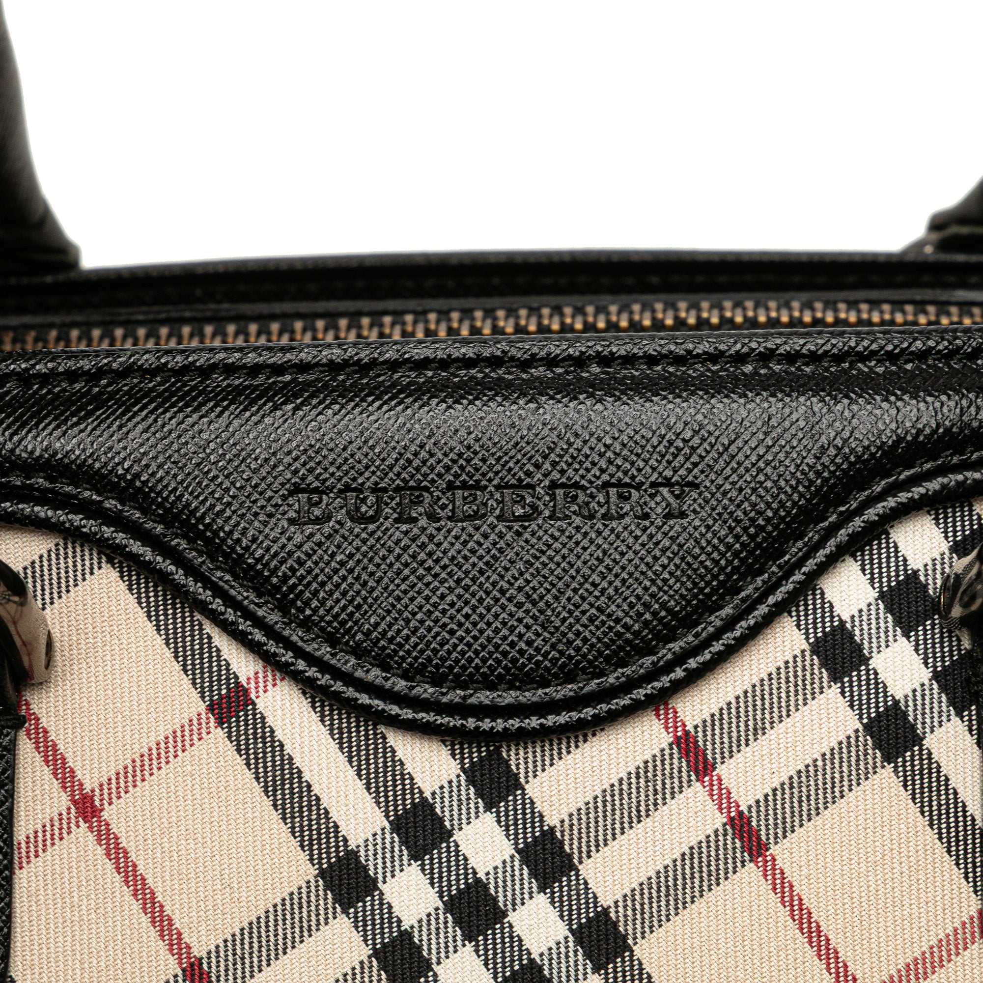 Nova Check Canvas Handbag