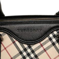 Nova Check Canvas Handbag