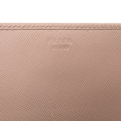 Saffiano Metal Oro Chain Wallet