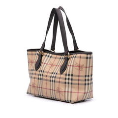 Haymarket Check Coated Canvas Tote