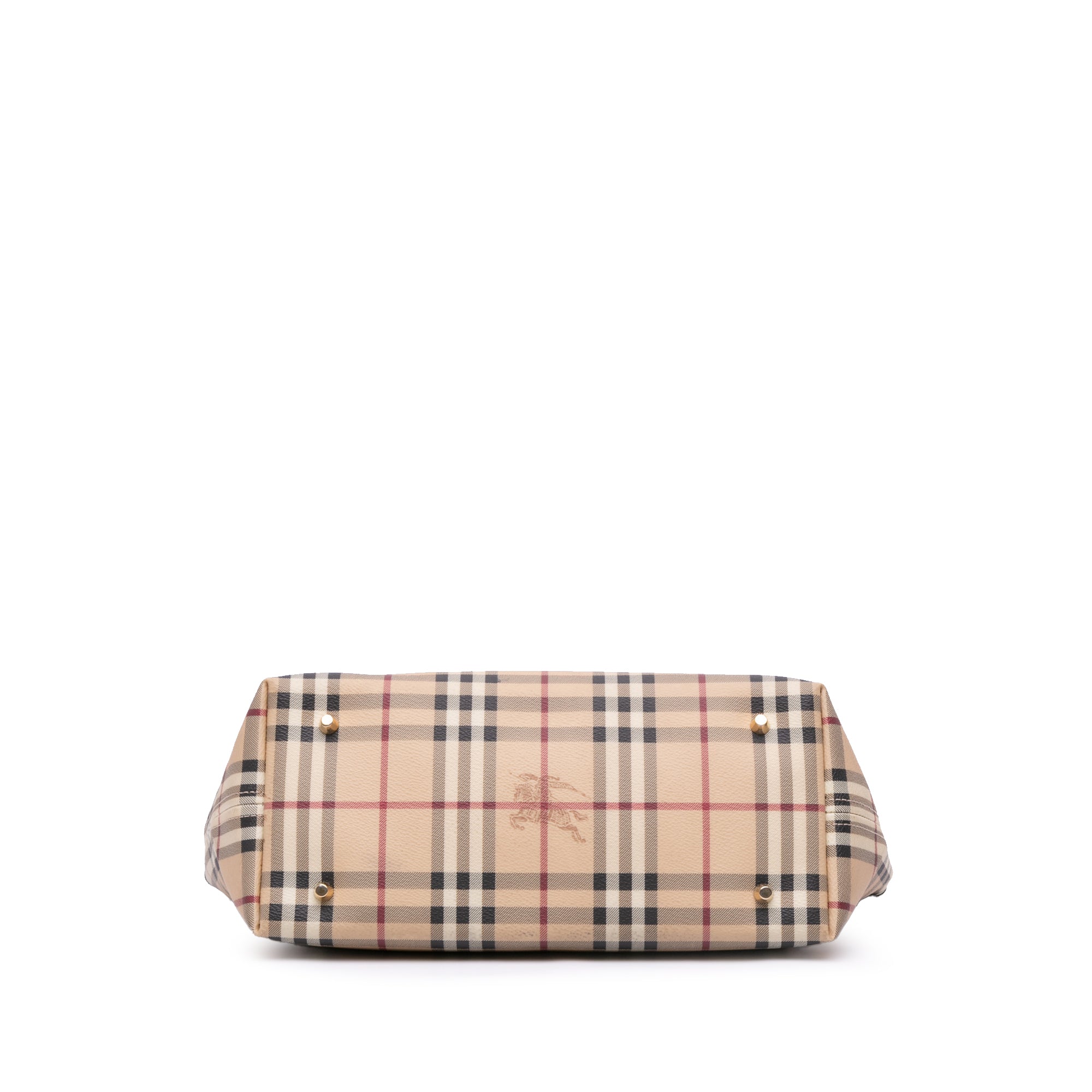 Haymarket Check Coated Canvas Tote