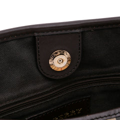 Haymarket Check Coated Canvas Tote