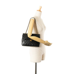 Medium Tall Classic Lambskin Double Flap