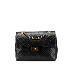 Medium Tall Classic Lambskin Double Flap