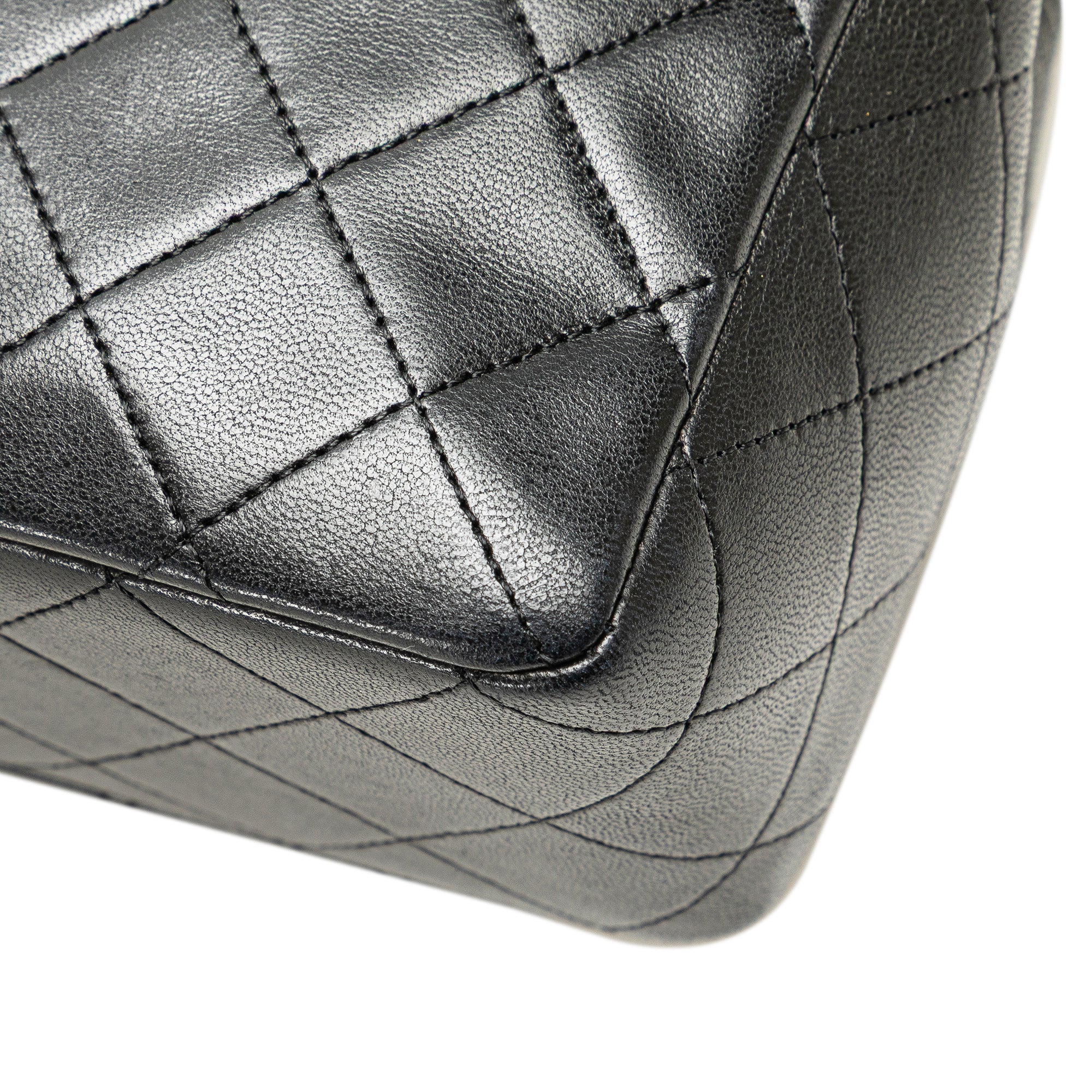 Medium Tall Classic Lambskin Double Flap