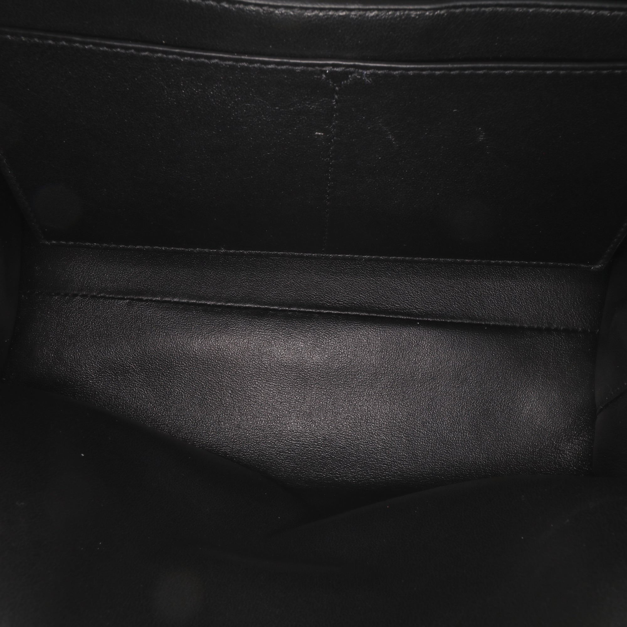Leather Gancini Trifolio Satchel