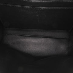 Leather Gancini Trifolio Satchel